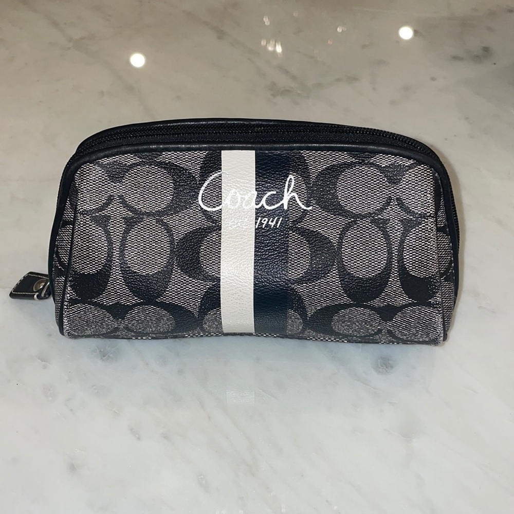 Coach cosmetic bag